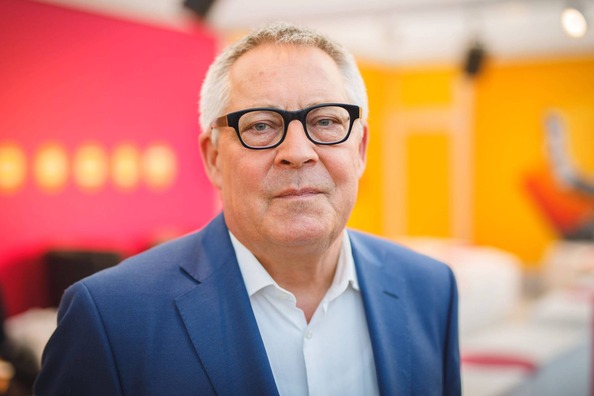 Karl Schlögel auf der Leipziger Buchmesse 2018 (Archivbild): Er gilt als Kritiker Wladimir Putins.