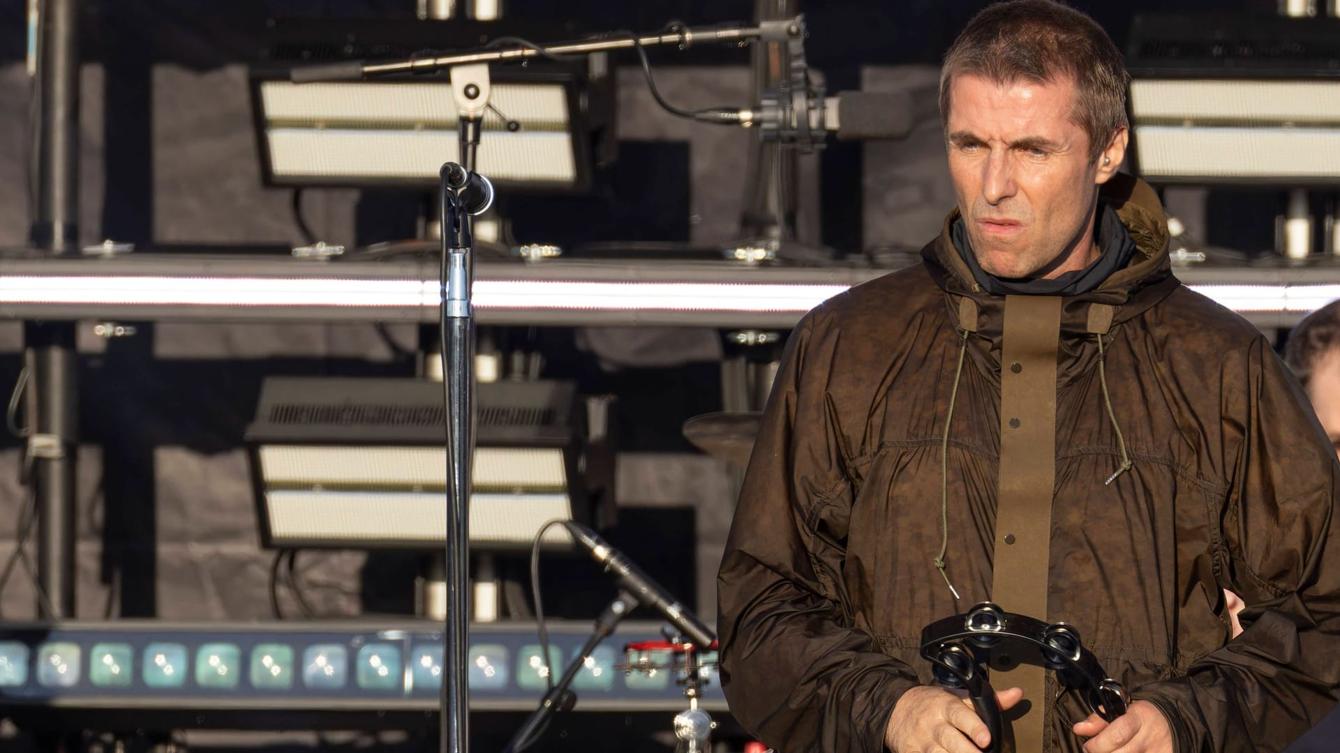 Liam Gallagher: Der Oasis-Sänger beschwerte sich auf seinem Konzert über die Band Coldplay.