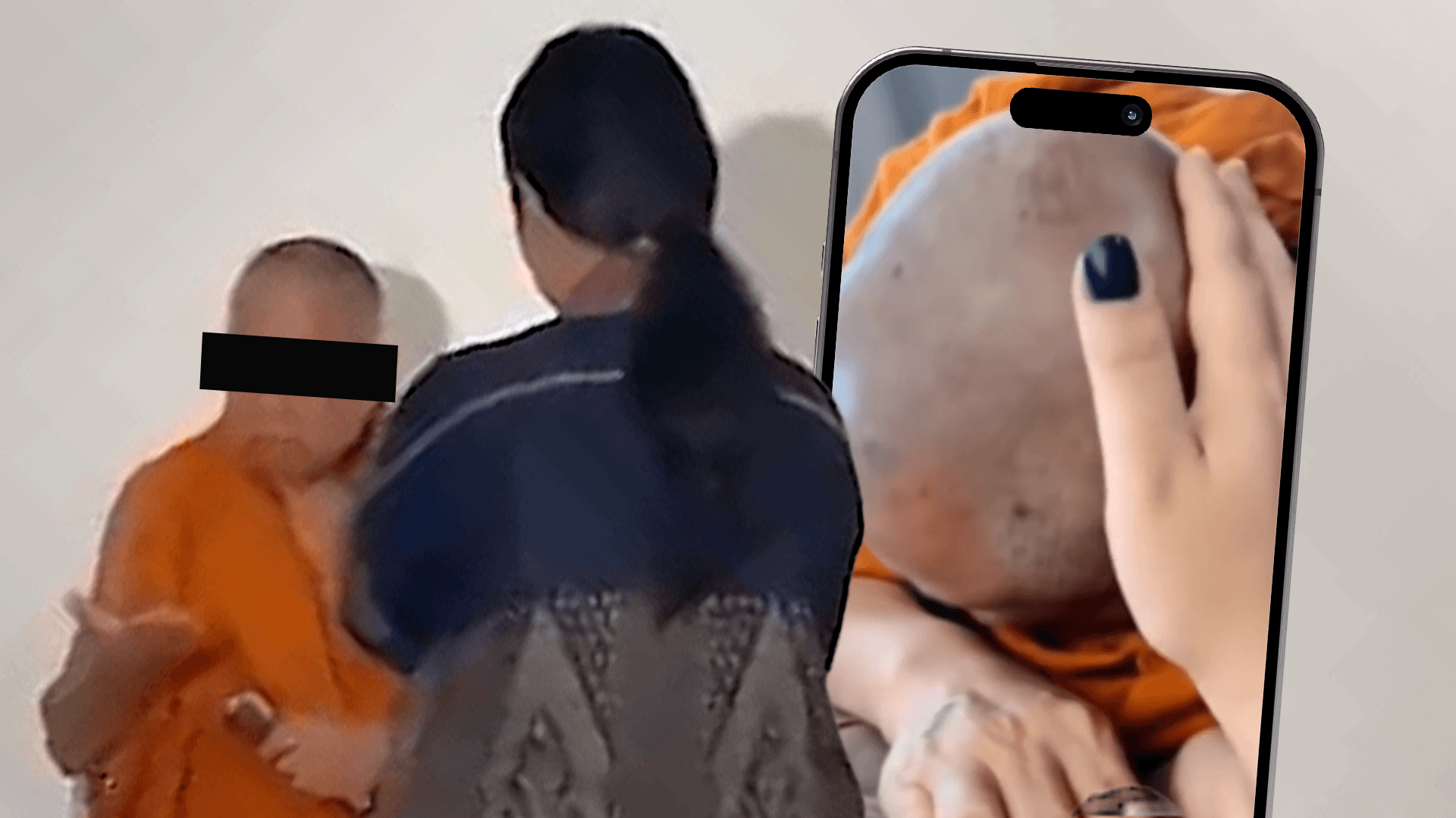In Thailand wurde eine Frau festgenommen, die buddhistische Mönche zu sexuellen Handlungen verführt und anschließend erpresst haben soll.
