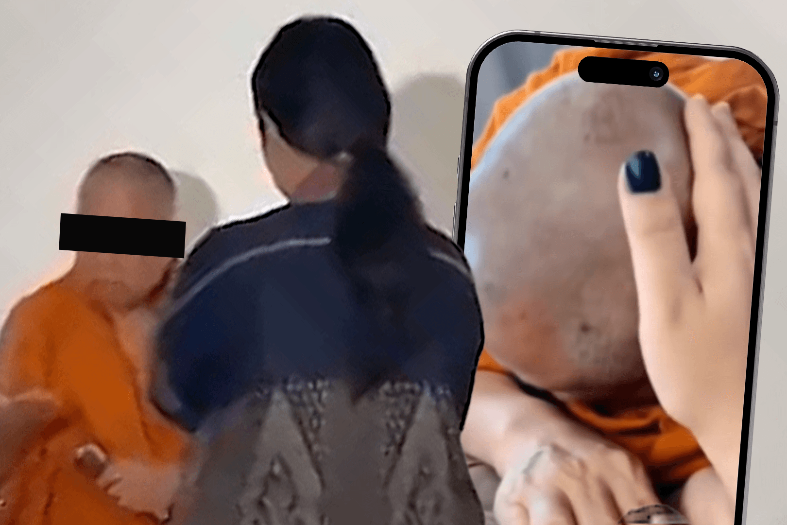 In Thailand wurde eine Frau festgenommen, die buddhistische Mönche zu sexuellen Handlungen verführt und anschließend erpresst haben soll.