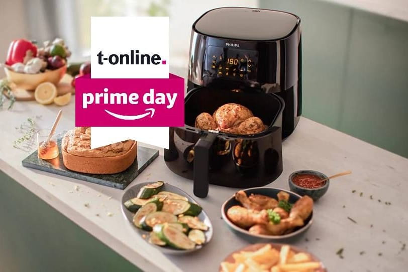 Der Prime Day startet mit einem starken Airfryer-Angebot zum Tiefpreis.
