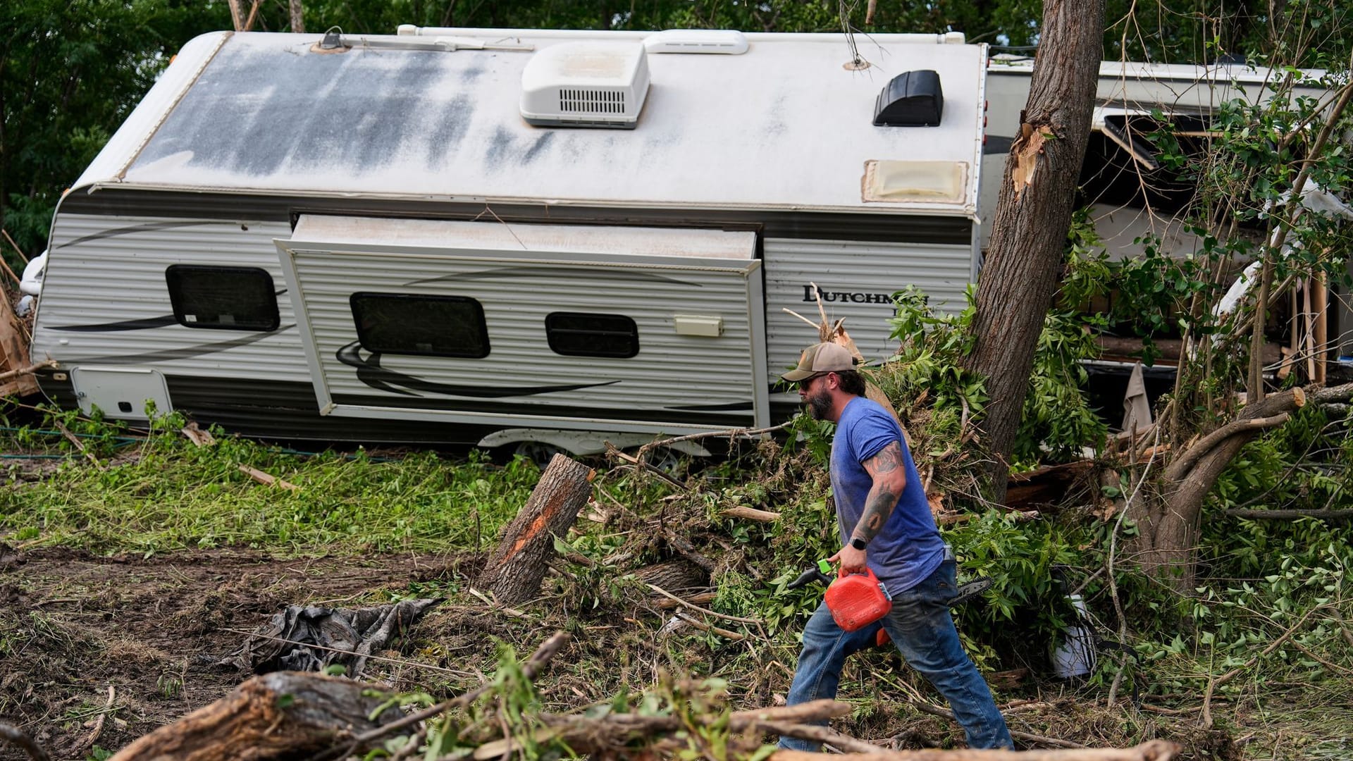 Nach der Sturzflut in Texas