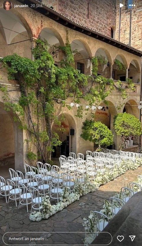 Der Innenhof von Schloss Freudenstein