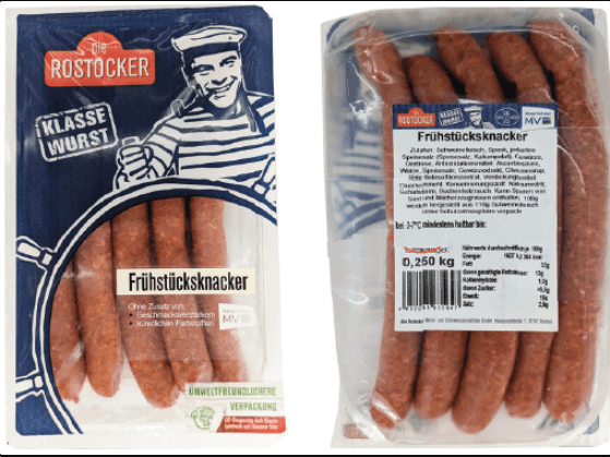 Das ist das betroffene Produkt von Rostocker.