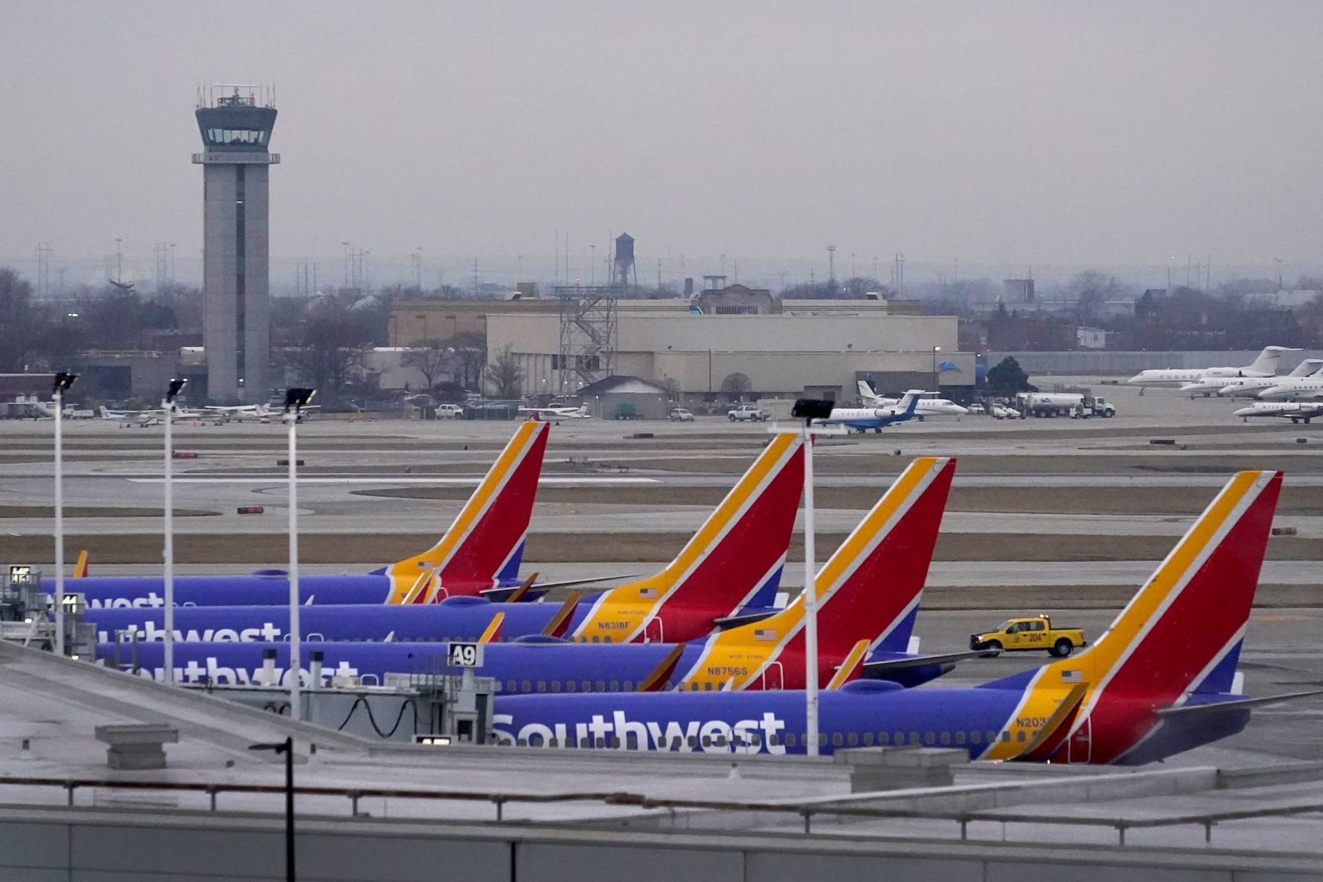 Flugzeuge der Gesellschaft Southwest Airlines