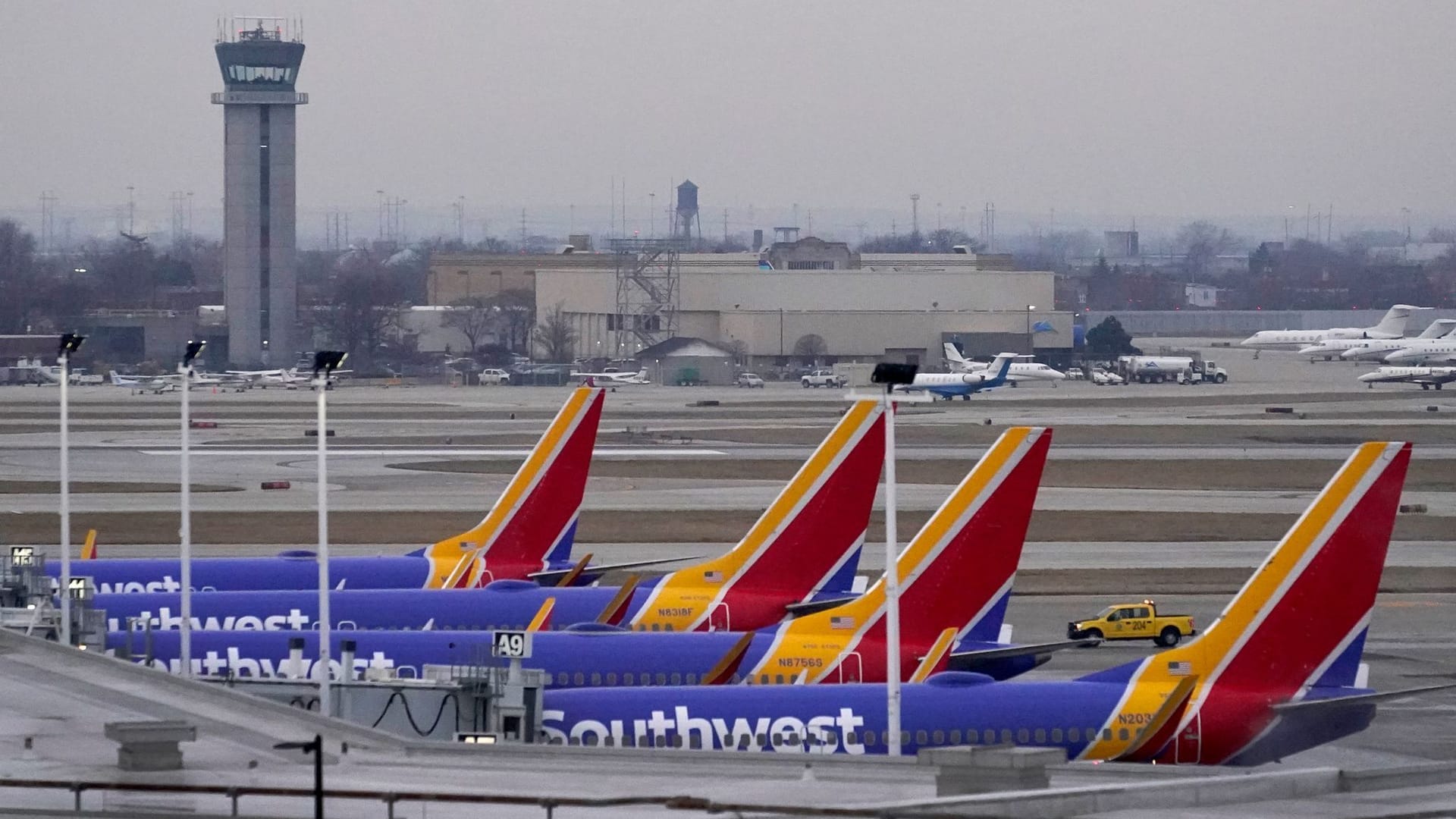 Flugzeuge der Gesellschaft Southwest Airlines