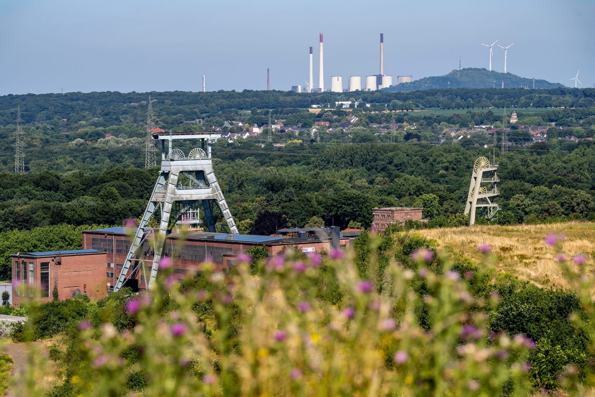 Industrie und Natur im Ruhrgebiet (Symbol): Der Pott ist eine der stärksten Regionen, wenn es um Karrierechancen abseits der Metropolen in Deutschland geht.