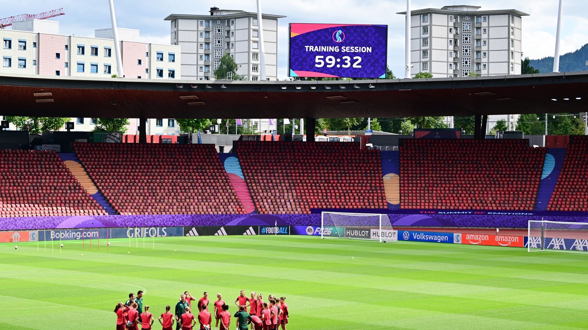 Frauenfußball-EM - Abschlusstraining Deutschland