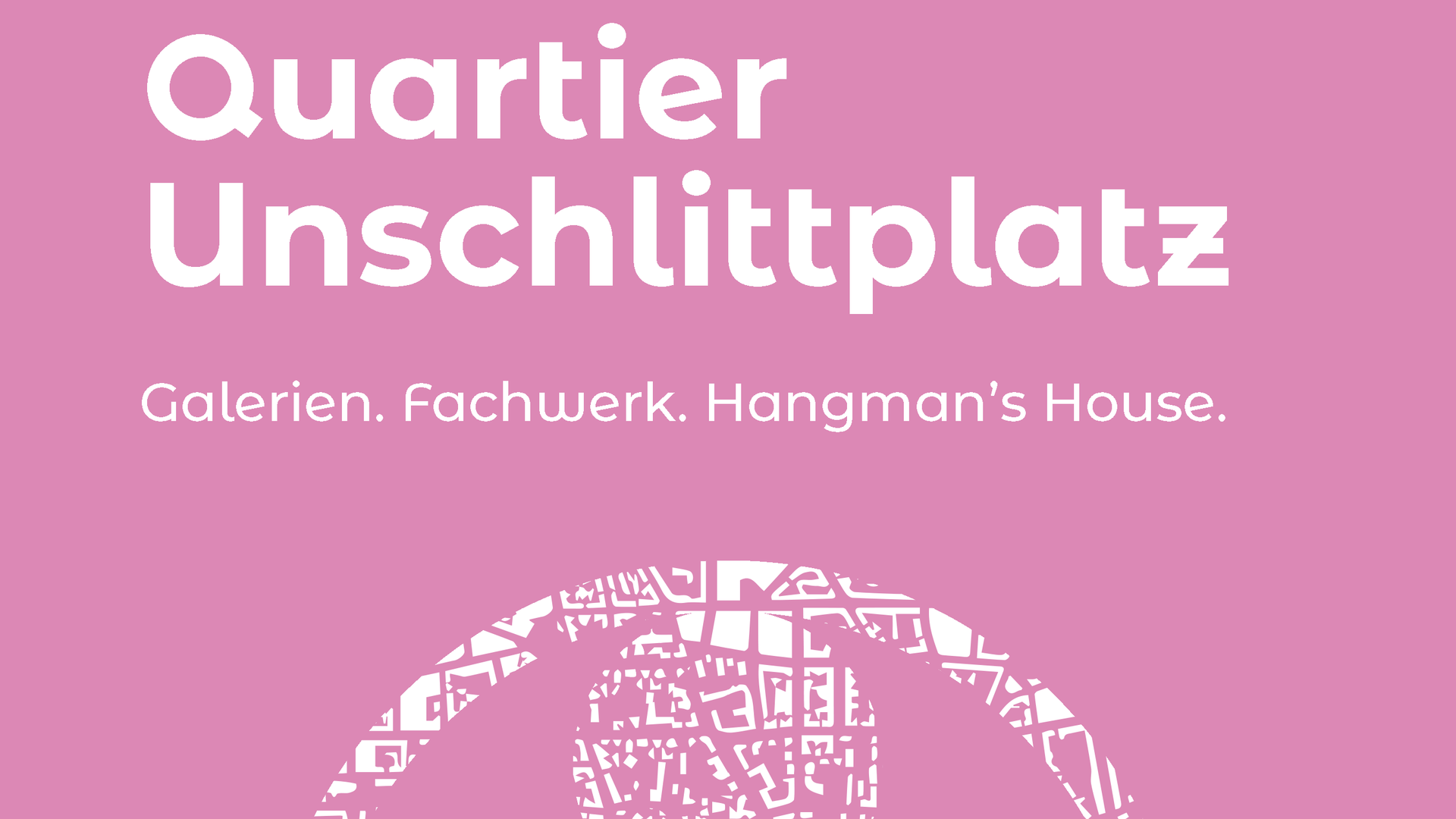 Das Design des Quartiers Unschlittplatz in der Web-App: Touristen könnten sich darüber Informationen anzeigen lassen.