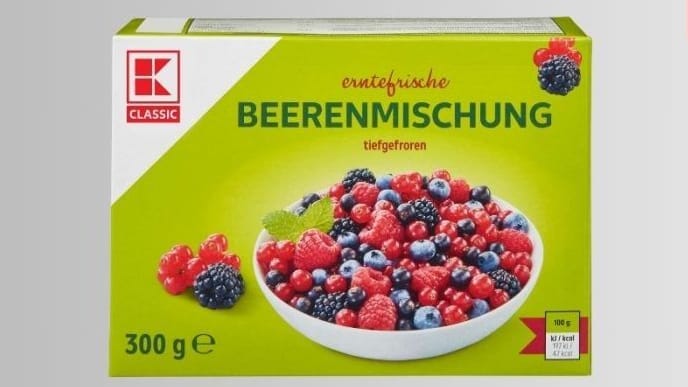 Rückruf: Die Beerenmischung von Kaufland kann Hepatits-A-Viren enthalten