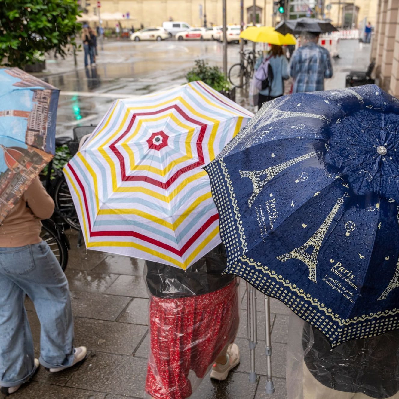 Regenwetter in Bayern
