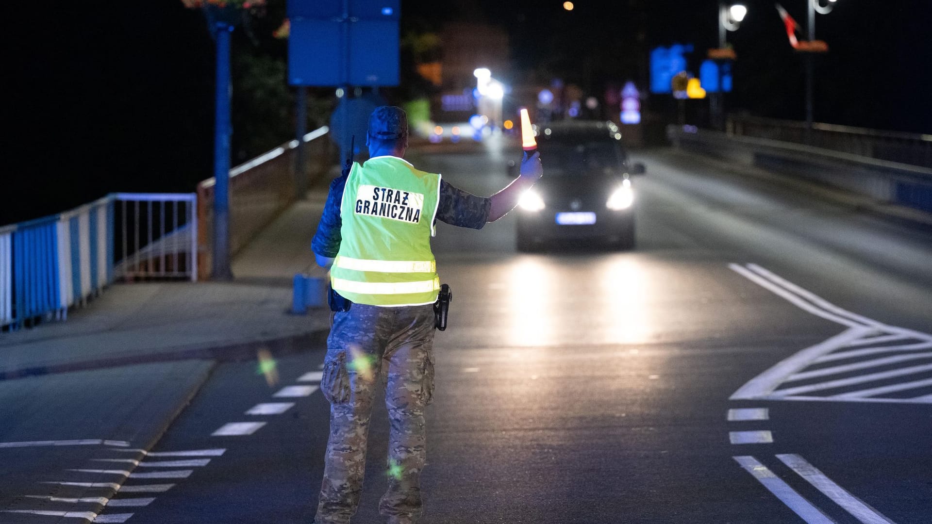 Kontrollen an der deutsch-polnischen Grenze