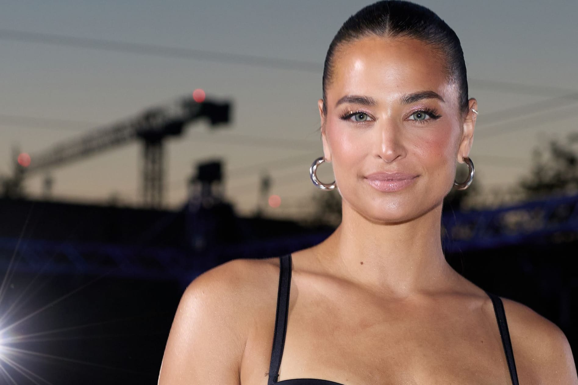 Amira Aly: Sie war für eine Fashion-Week-Veranstaltung in Berlin.