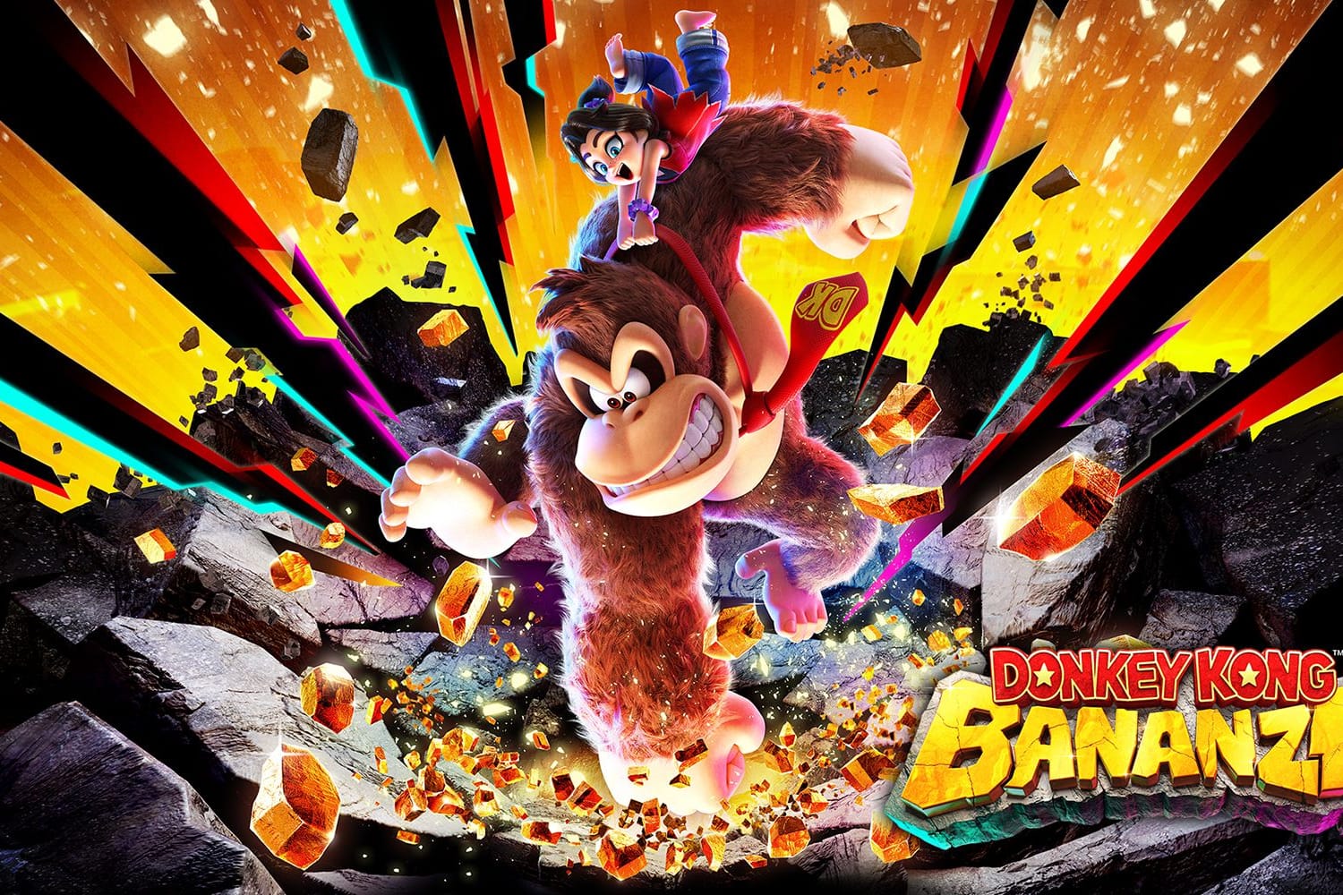 "Donkey Kong Bananza": Der beliebte Gorilla beweist in seinem neuen Spiel, wie schlagkräftig er ist.