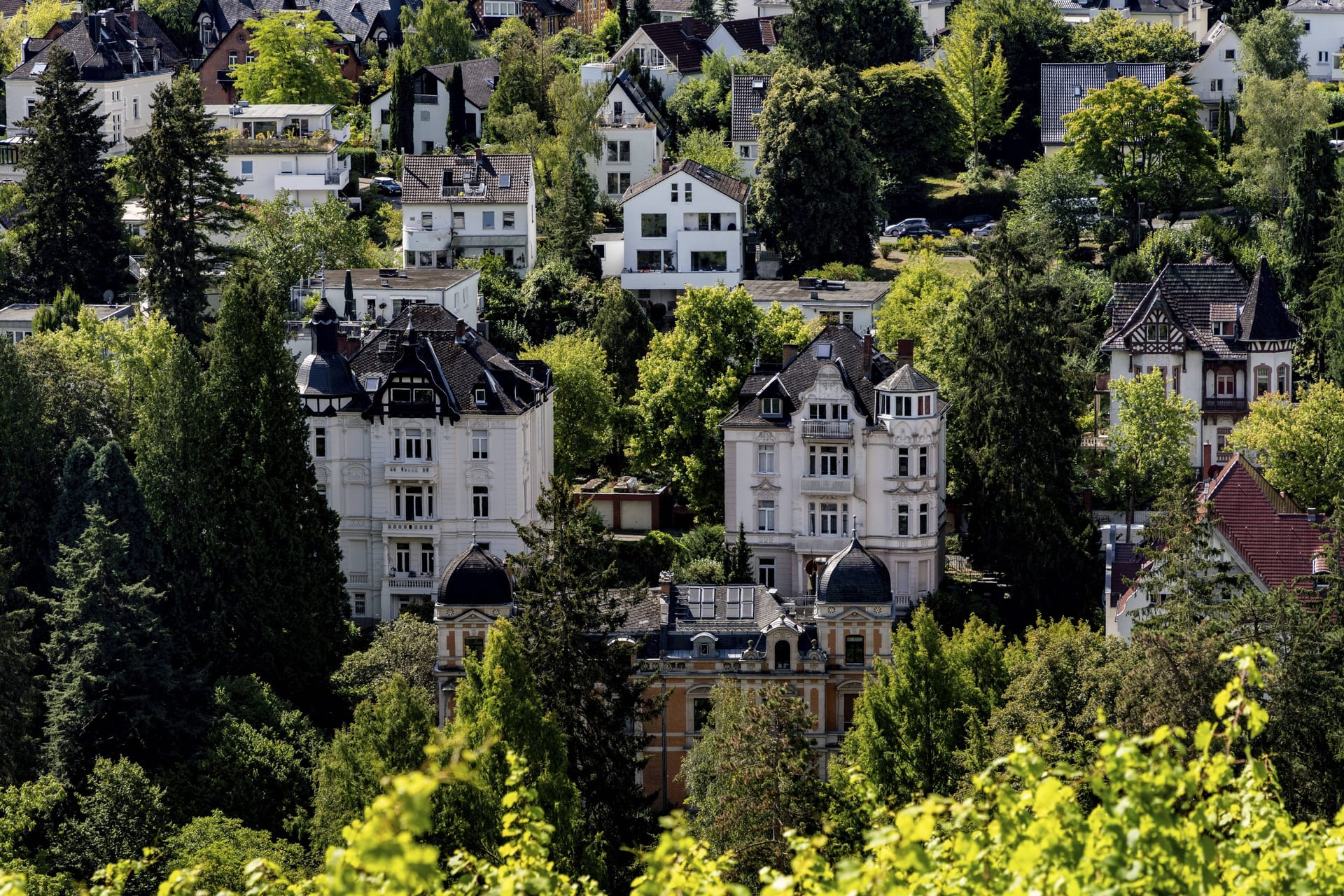 Blick auf Wiesbaden: Ein Lotto-Millionengewinn geht in die hessische Hauptstadt.
