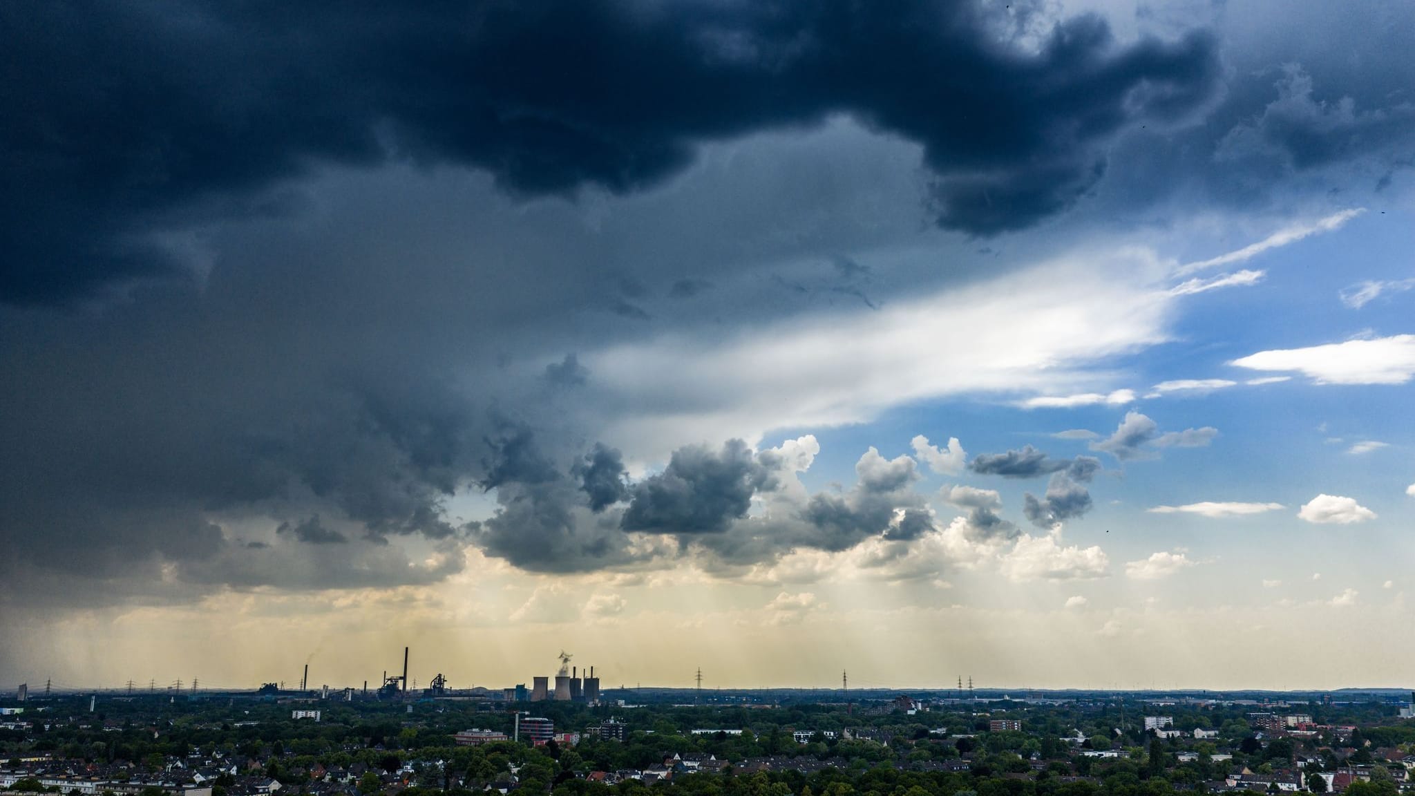 Hitze in Deutschland - Duisburg