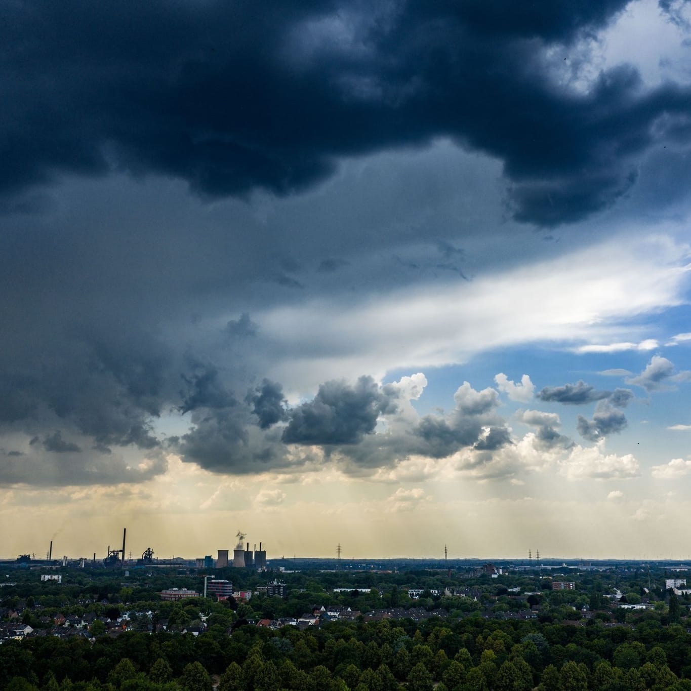 Hitze in Deutschland - Duisburg