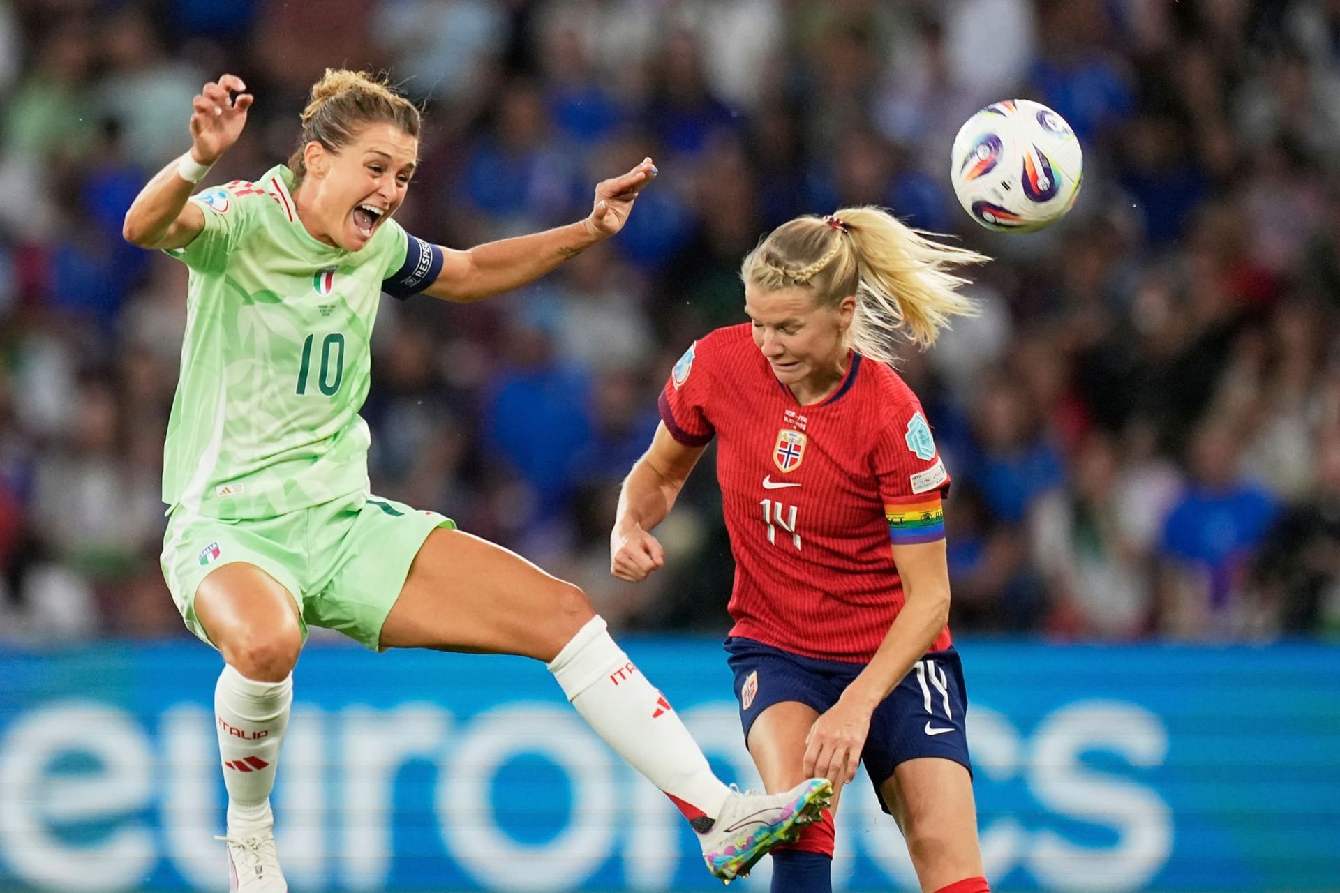 Euro 2025 Norway Italy Soccer