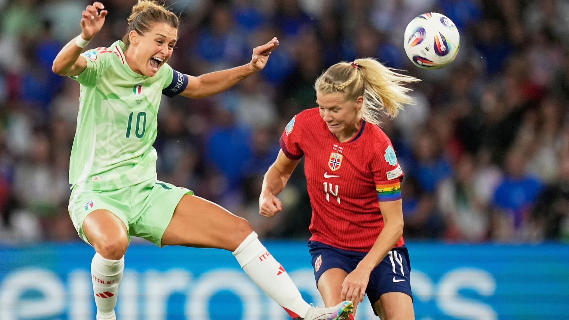 Euro 2025 Norway Italy Soccer