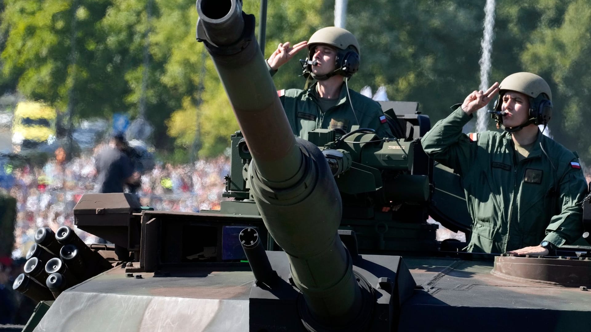 Tag der polnischen Streitkräfte in Warschau Tag der polnischen Streitkräfte in Warschau