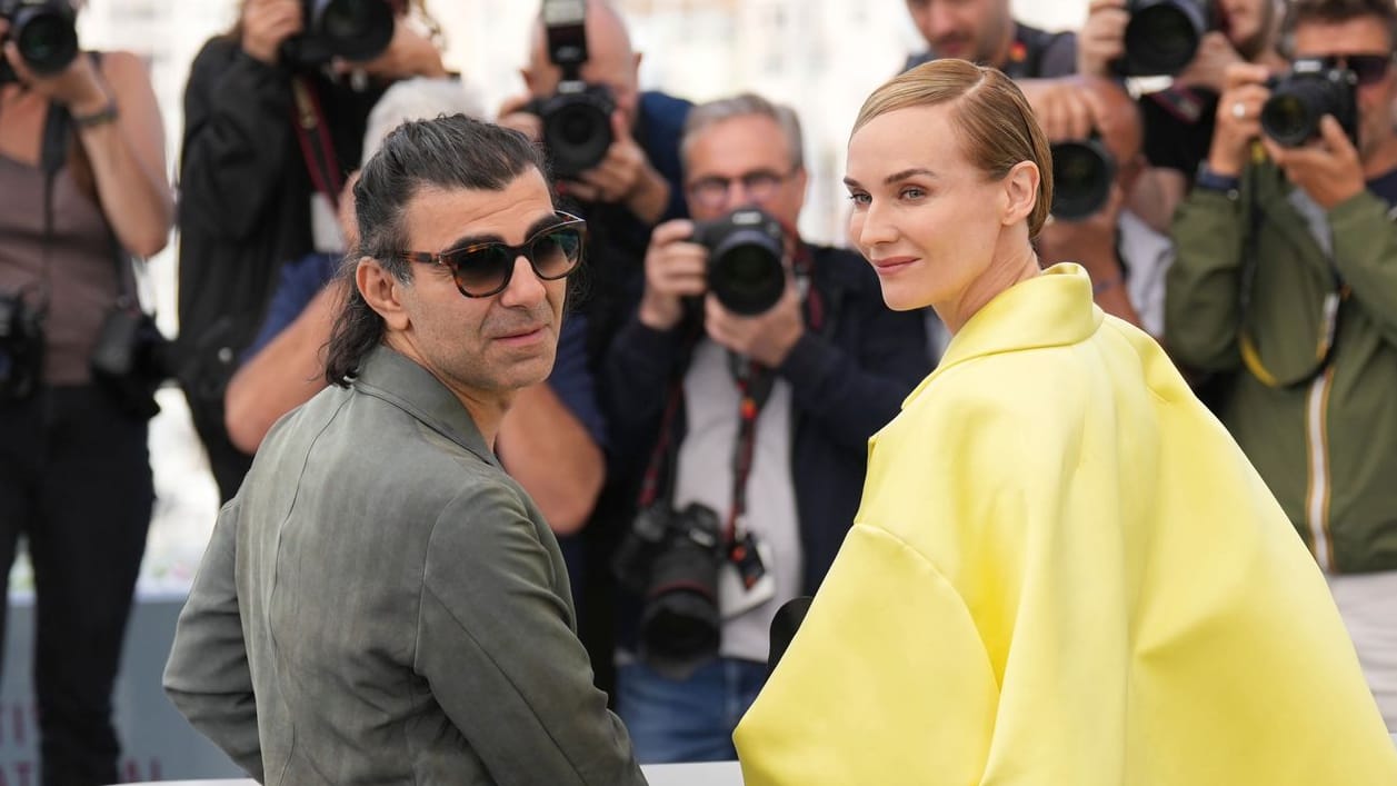Fatih Akin (l.) und Diane Kruger: Bei den Filmfestspielen in Cannes feierte der Streifen Weltpremiere. Fatih Akin (l.) und Diane Kruger: Bei den Filmfestspielen in Cannes feierte der Streifen Weltpremiere.