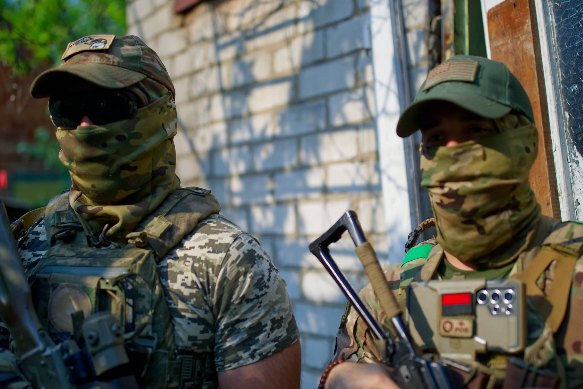 Angehörige der Internationalen Freiwilligenlegion der Ukraine: Dort sollen auch Kartellmitglieder den Drohnenkampf üben. Angehörige der Internationalen Freiwilligenlegion der Ukraine: Dort sollen auch Kartellmitglieder den Drohnenkampf üben.