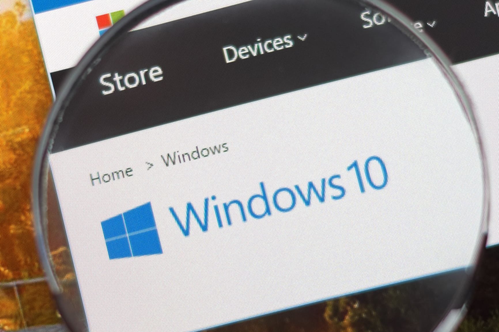 Microsoft Window 10.