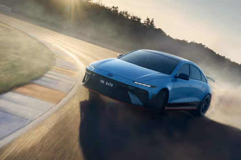 Auch für die Rennstrecke: Hyundai hat die starke N-Variante des Ioniq 6 vorgestellt.