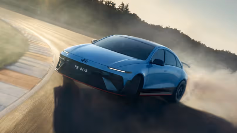 Auch für die Rennstrecke: Hyundai hat die starke N-Variante des Ioniq 6 vorgestellt.