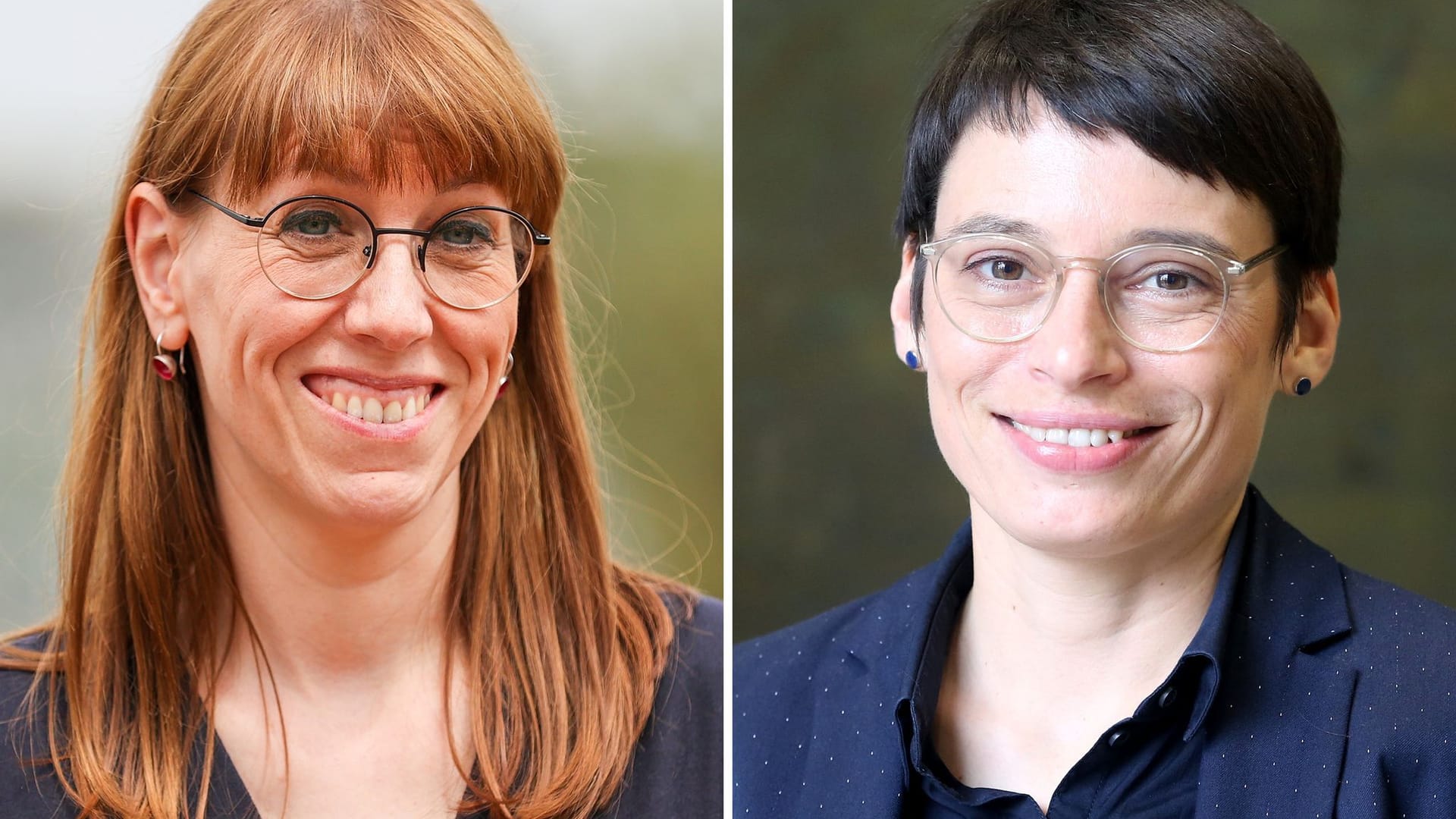 Grünen-Politikerinnen Meier und Paul Grünen-Politikerinnen Meier und Paul