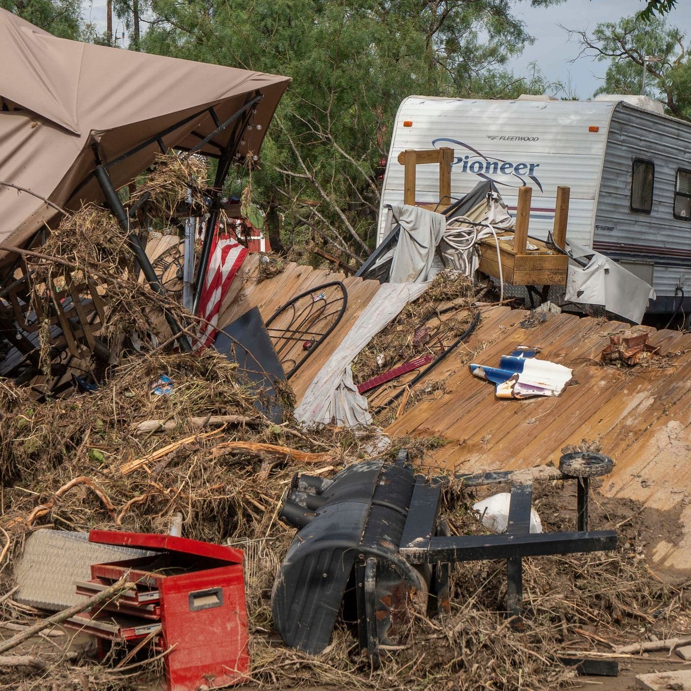Nach der Sturzflut in Texas