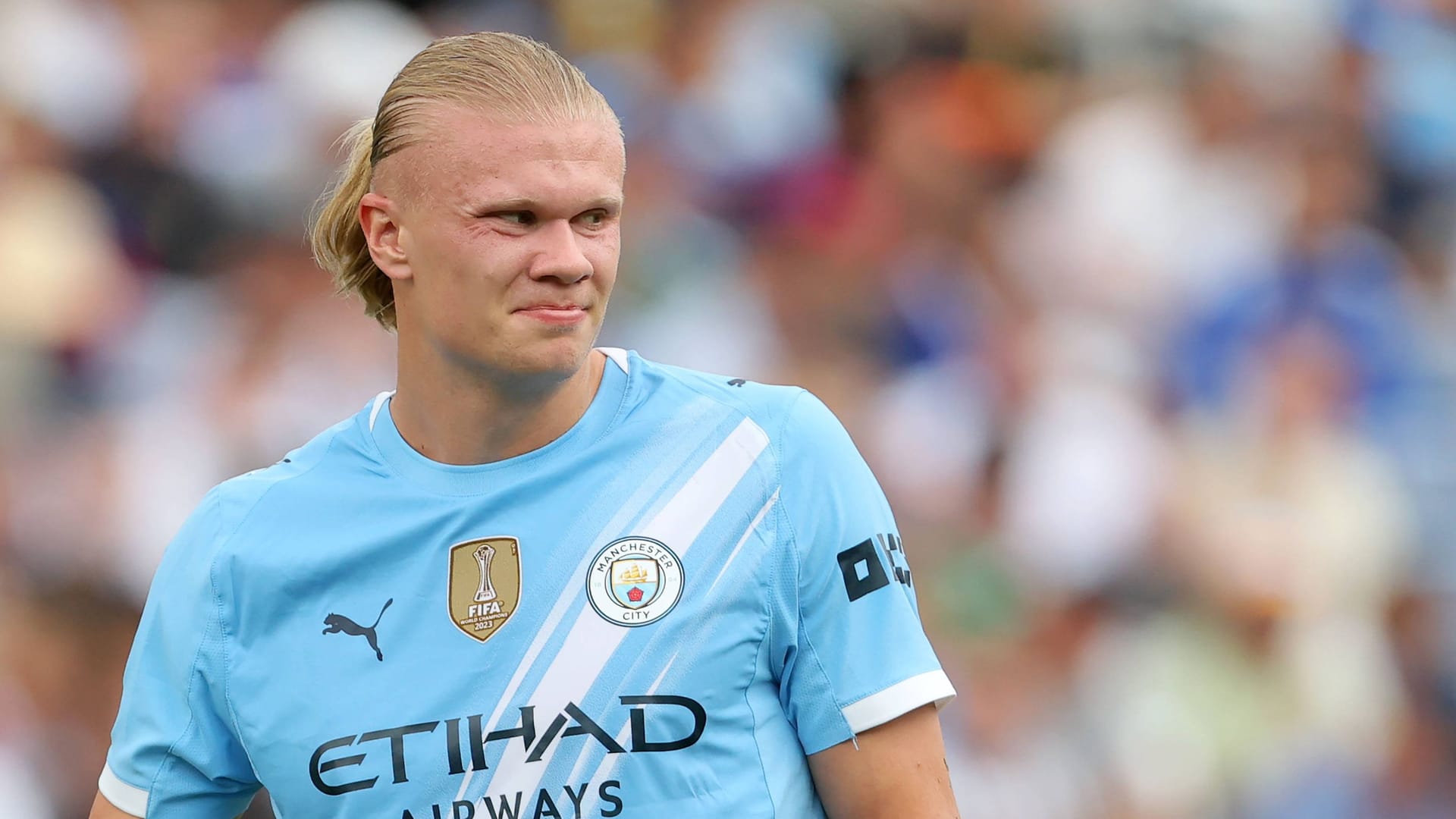 Erling Haaland: Er steht seit 2022 bei Manchester City unter Vertrag. Erling Haaland: Er steht seit 2022 bei Manchester City unter Vertrag.
