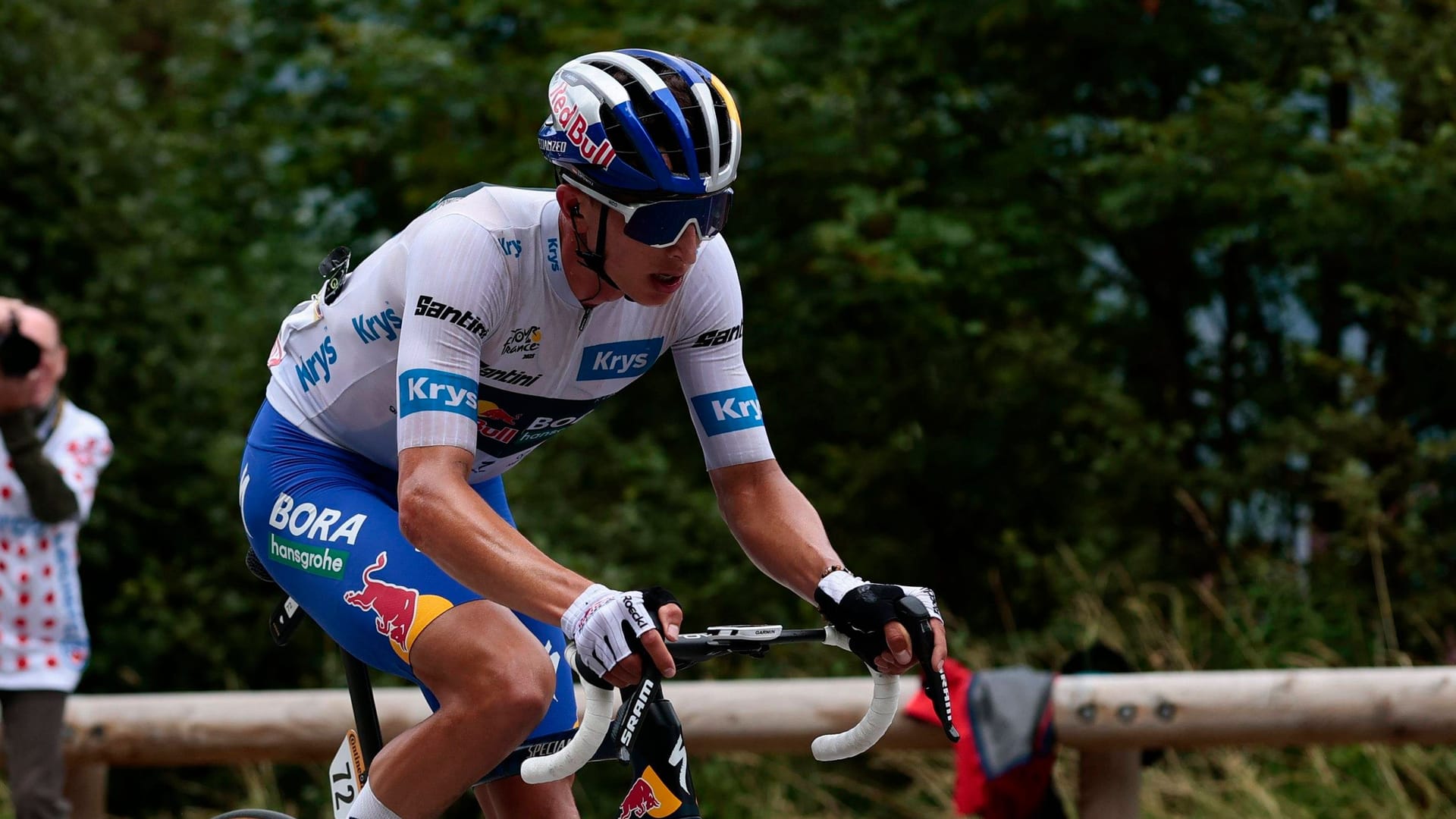 Florian Lipowitz: Er hat beste Aussichten aufs Tour-Podium.
