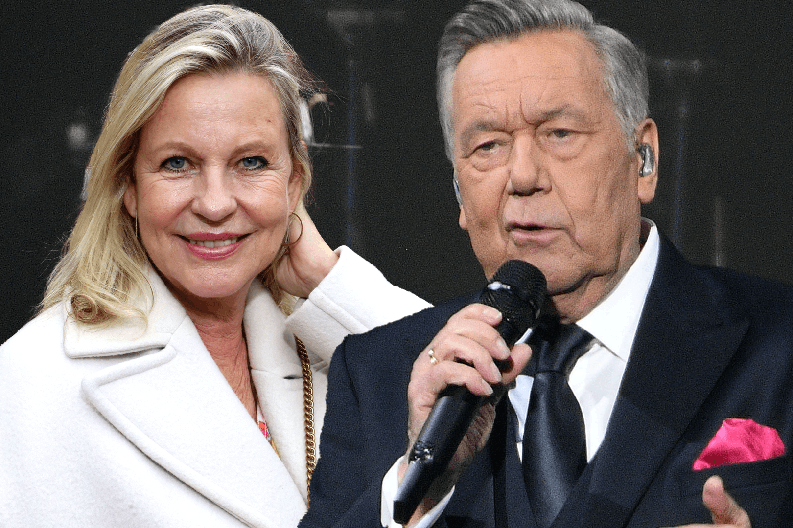 Anja Schüte und Roland Kaiser: Die beiden haben ein gemeinsames Kind.