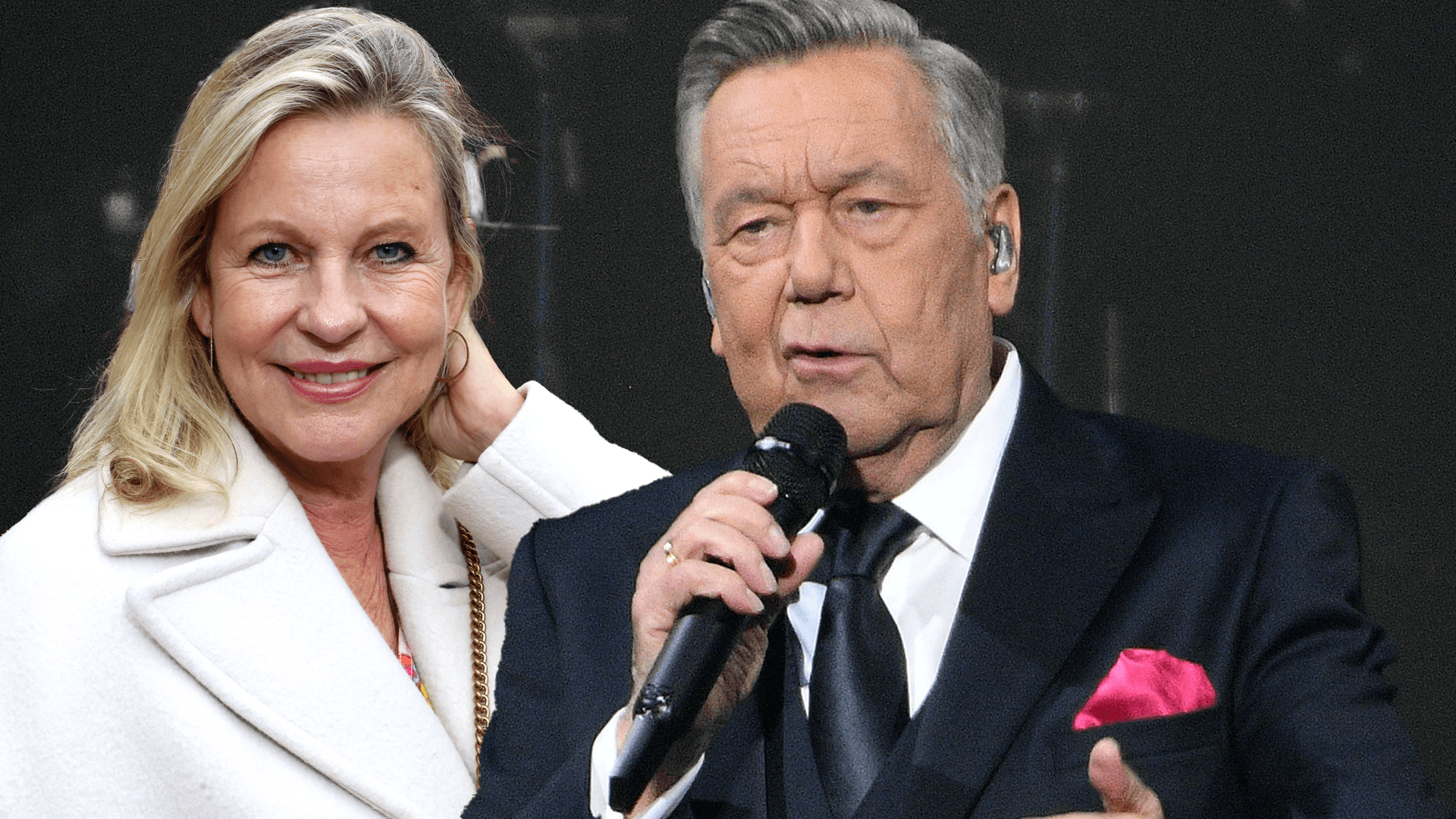 Anja Schüte und Roland Kaiser: Die beiden haben ein gemeinsames Kind.