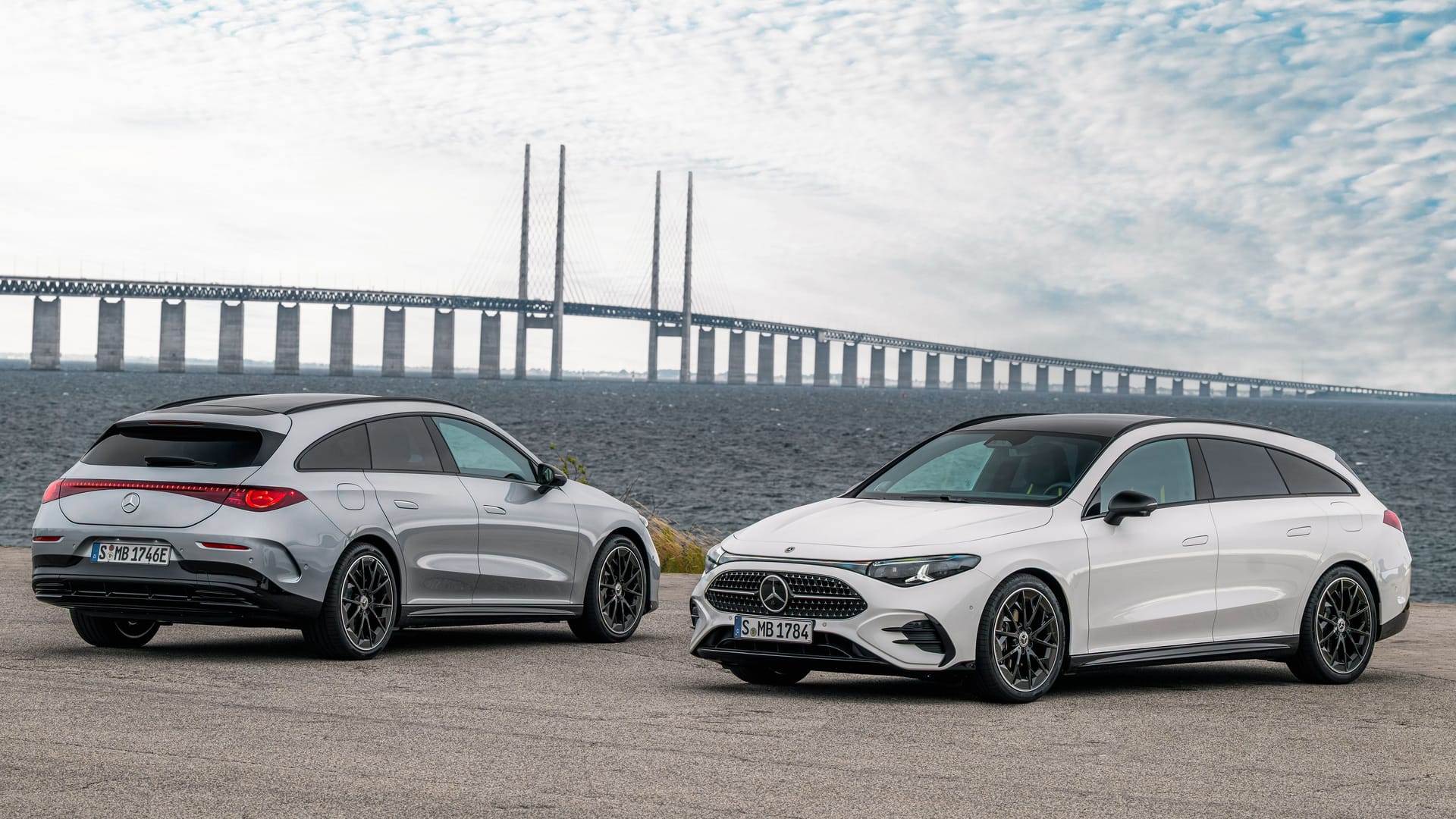 Mit großer Heckklappe und viel Laderaum: Der CLA Shooting Brake von Mercedes soll voraussichtlich im Frühjahr 2026 auf den Markt kommen.