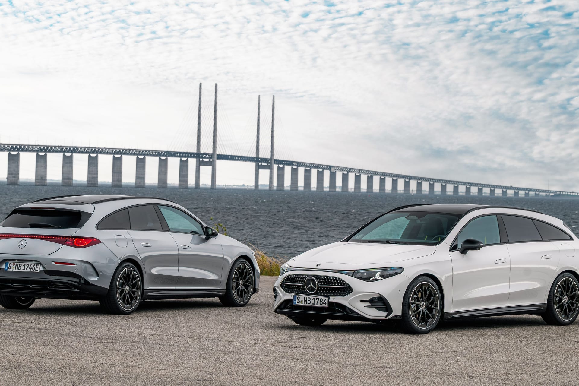 Mit großer Heckklappe und viel Laderaum: Der CLA Shooting Brake von Mercedes soll voraussichtlich im Frühjahr 2026 auf den Markt kommen.