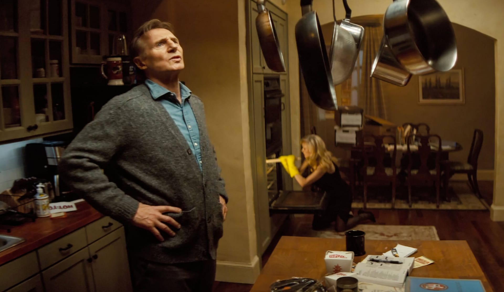 Liam Neeson spielt Frank Drebin Jr. in "Die nackte Kanone".