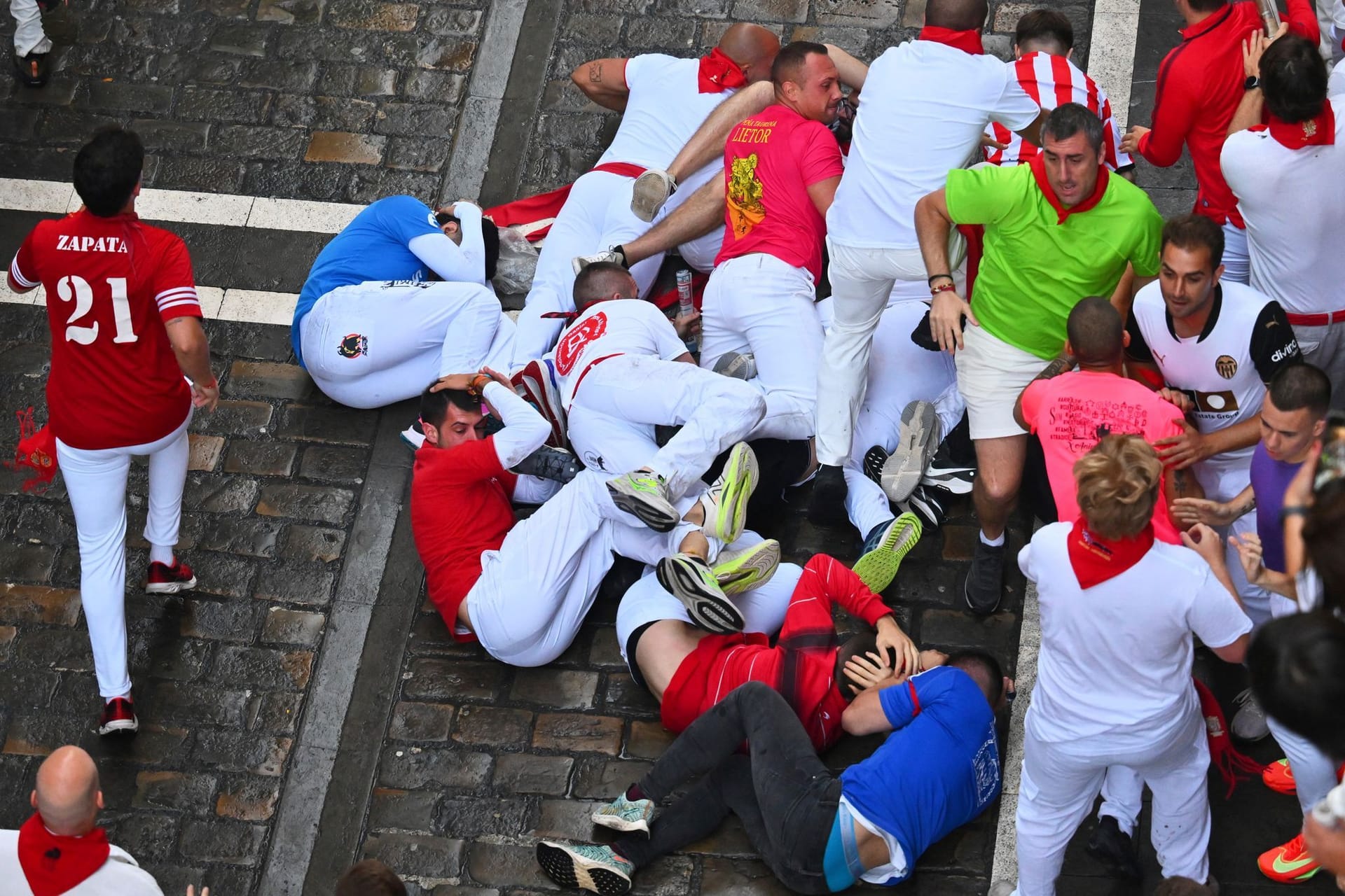 Stierlauf in Pamplona