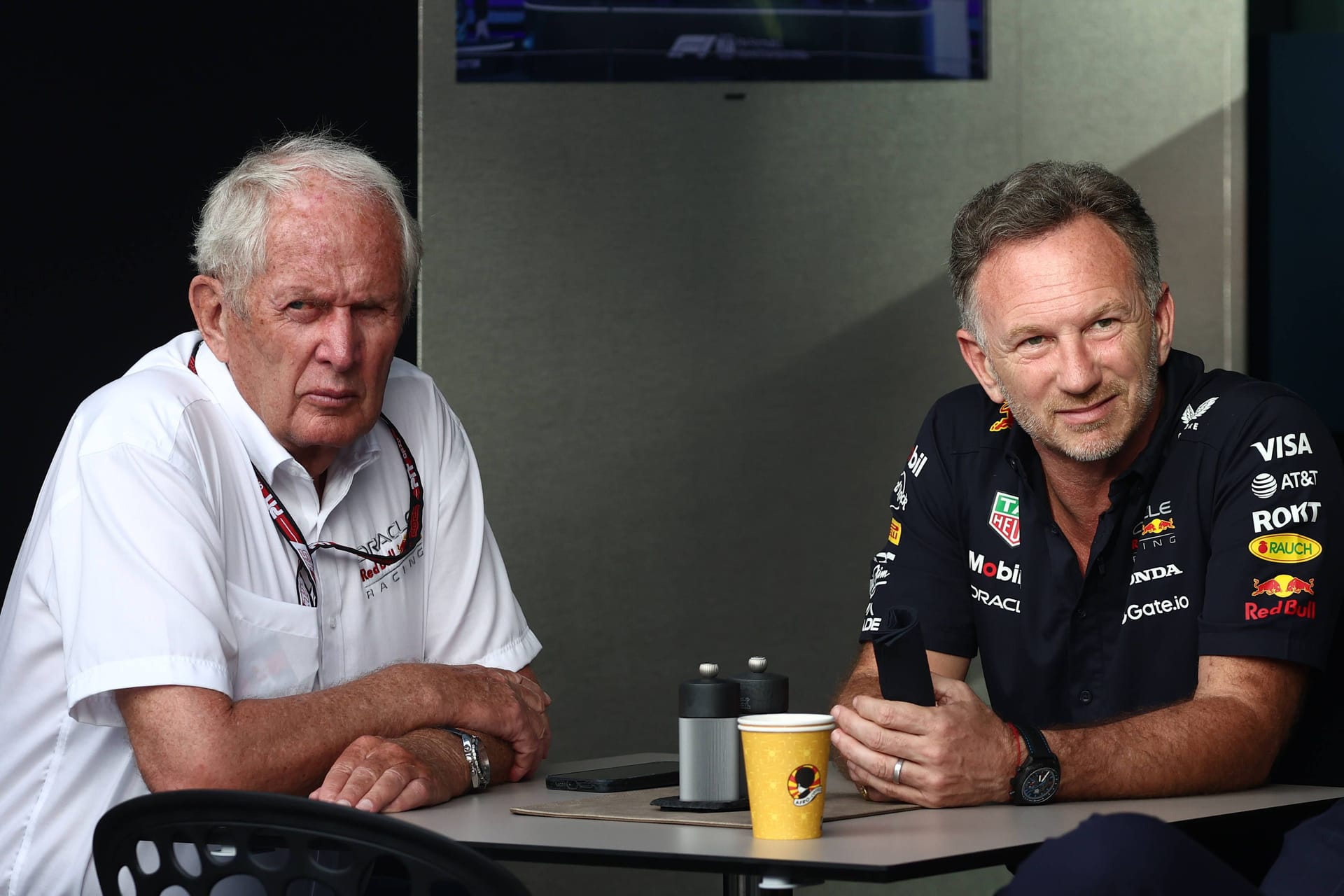 Helmut Marko (links) und Christian Horner: Die beiden Red-Bull-Bosse waren sich nicht immer grün.