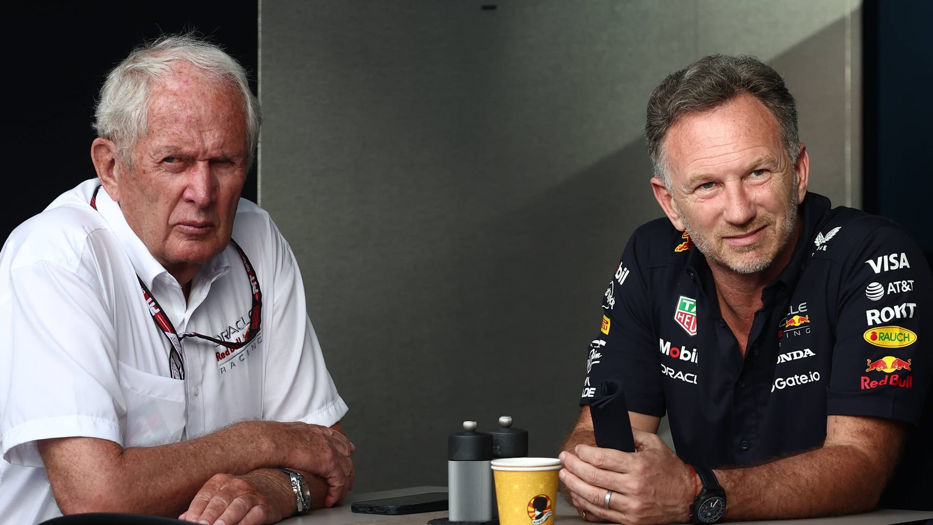 Helmut Marko (links) und Christian Horner: Die beiden Red-Bull-Bosse waren sich nicht immer grün.