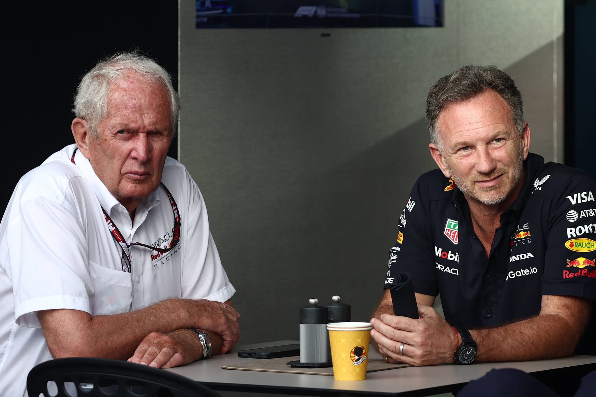 Helmut Marko (links) und Christian Horner: Die beiden Red-Bull-Bosse waren sich nicht immer grün.