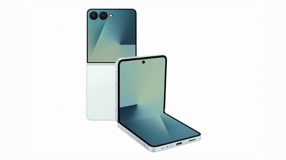 Das Galaxy Z Flip7 ist im Samsung-Onlinestore auch in Mint erhältlich.