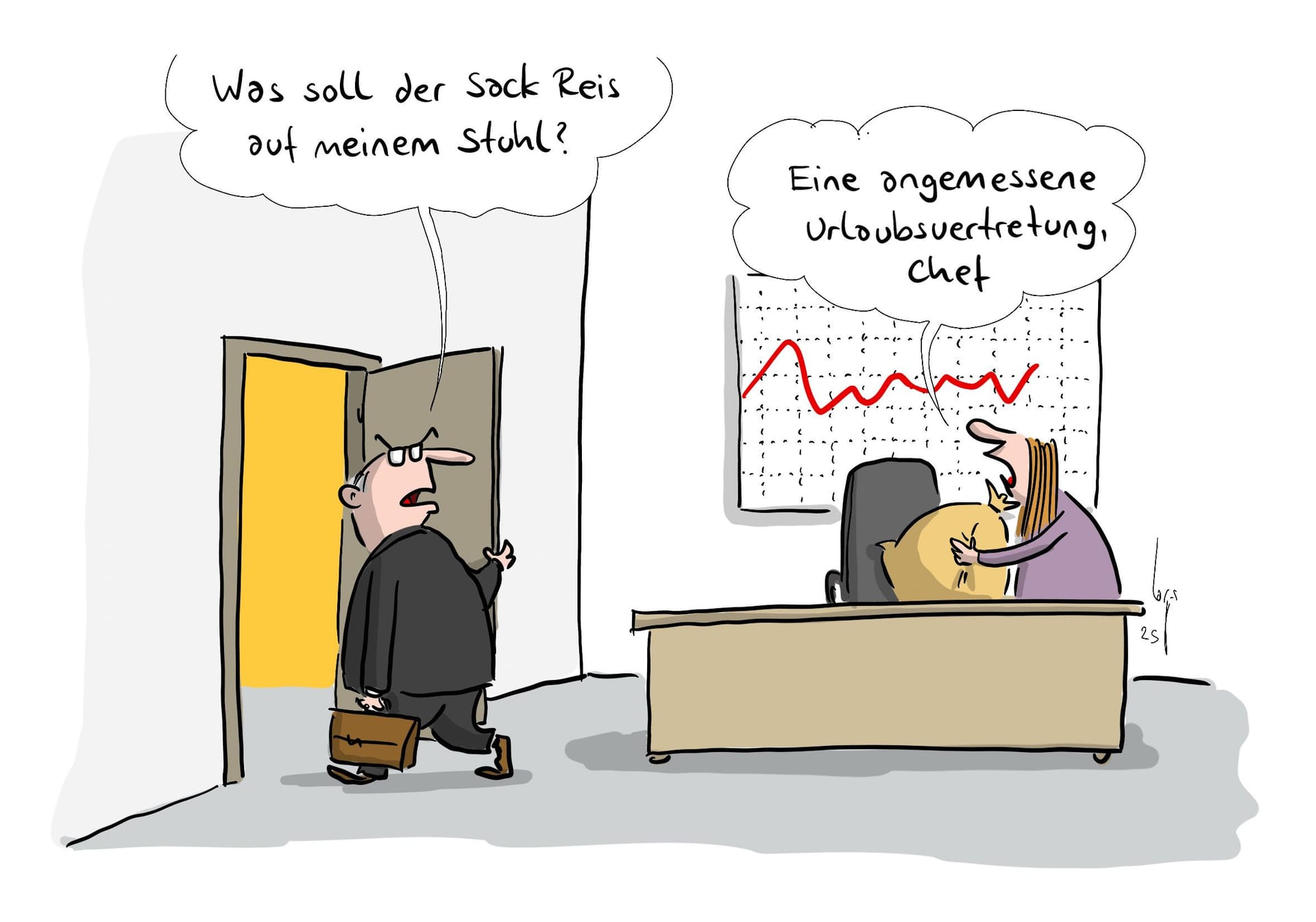 Urlaubsvertretung
