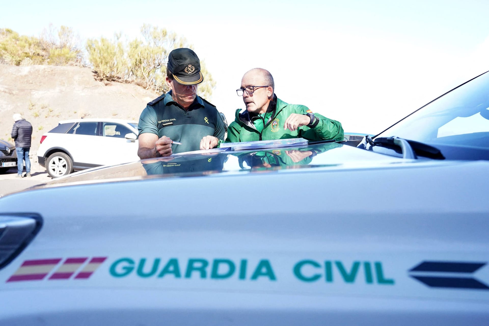 Beamte der Guardia Civil auf Teneriffa (Archivbild): Den Beamten gelang jetzt ein Schlag gegen eine hochorganisierte Diebesbande.