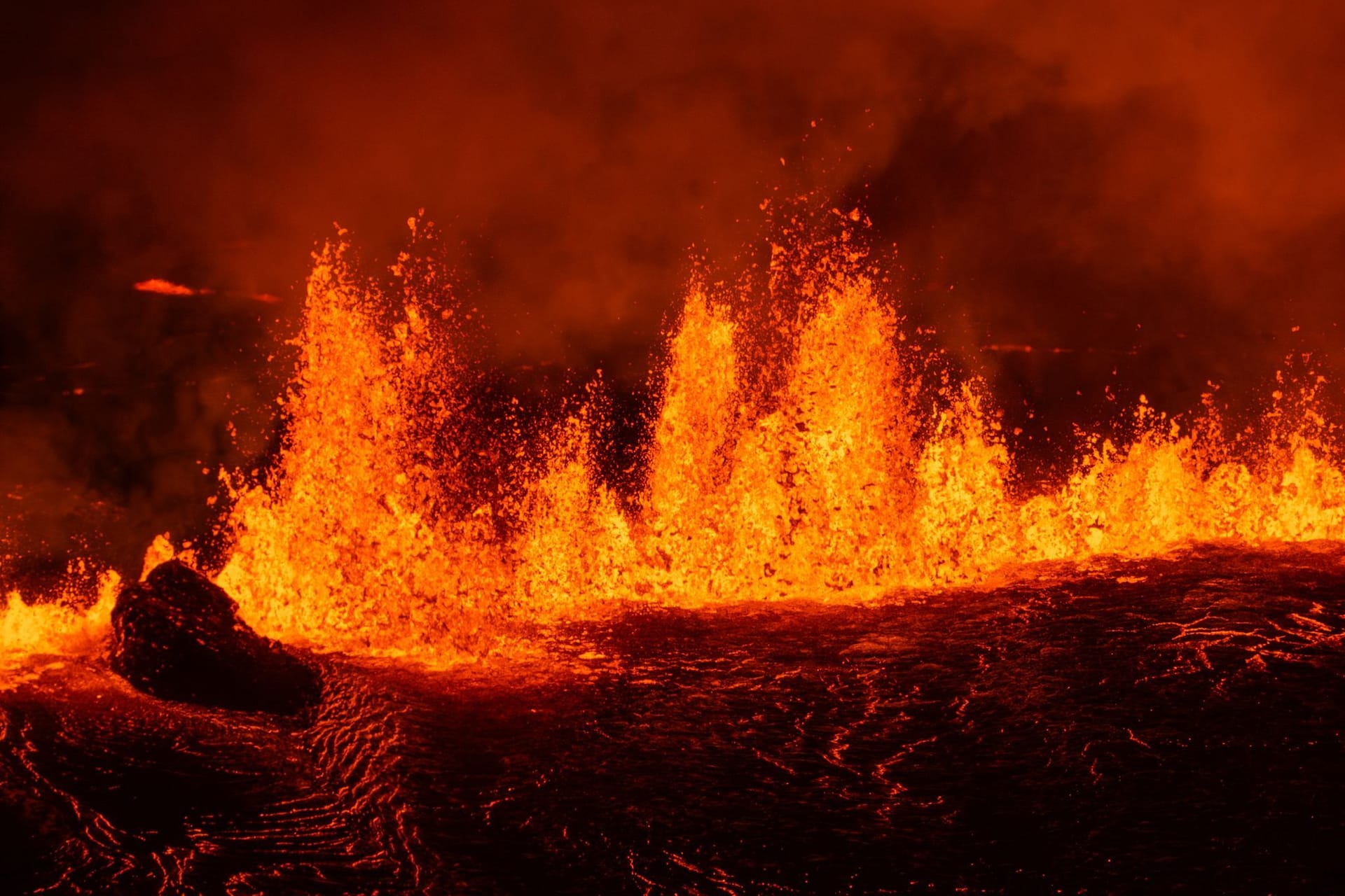 Vulkanausbruch auf Island