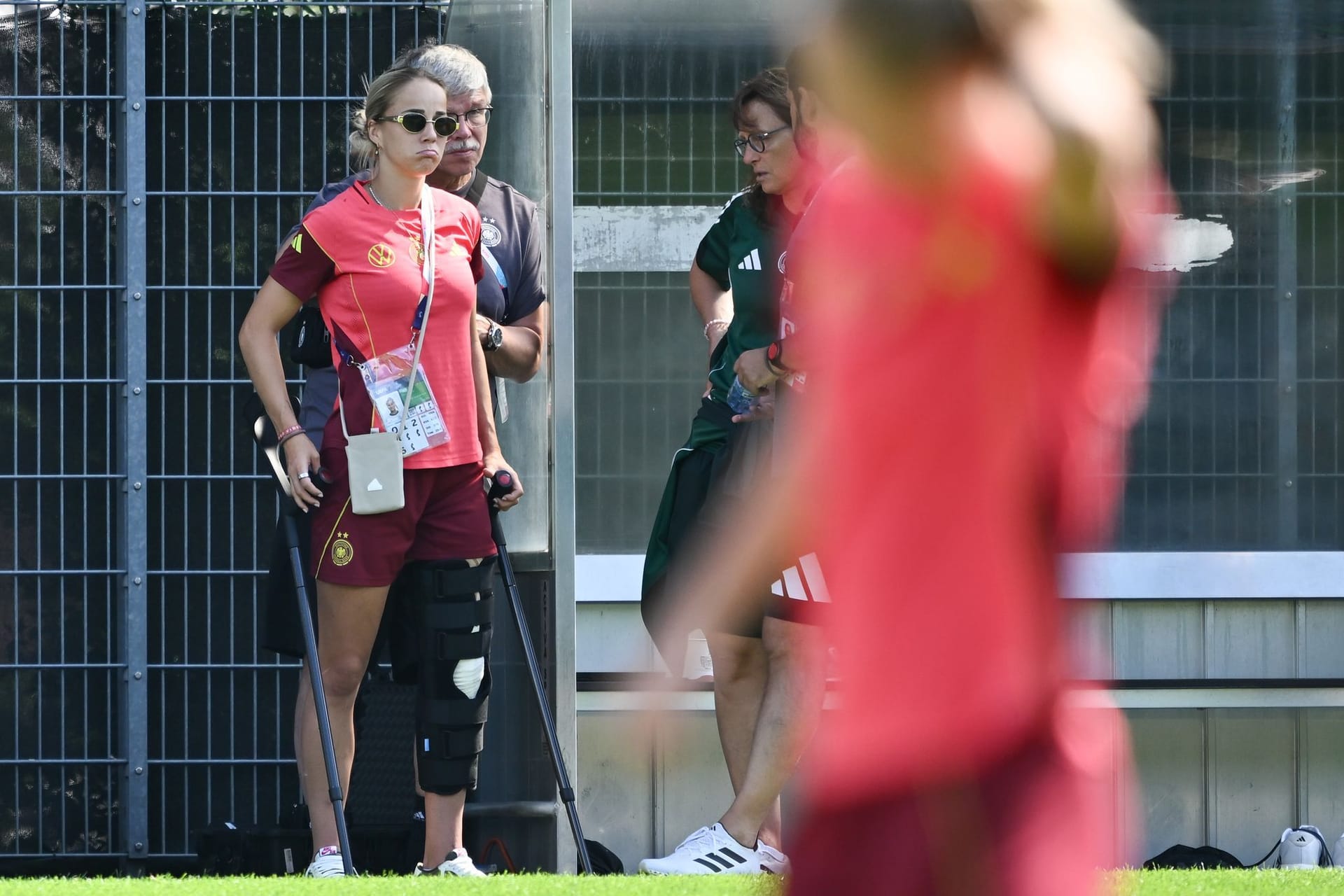 Frauenfußball-EM - Training Deutschland