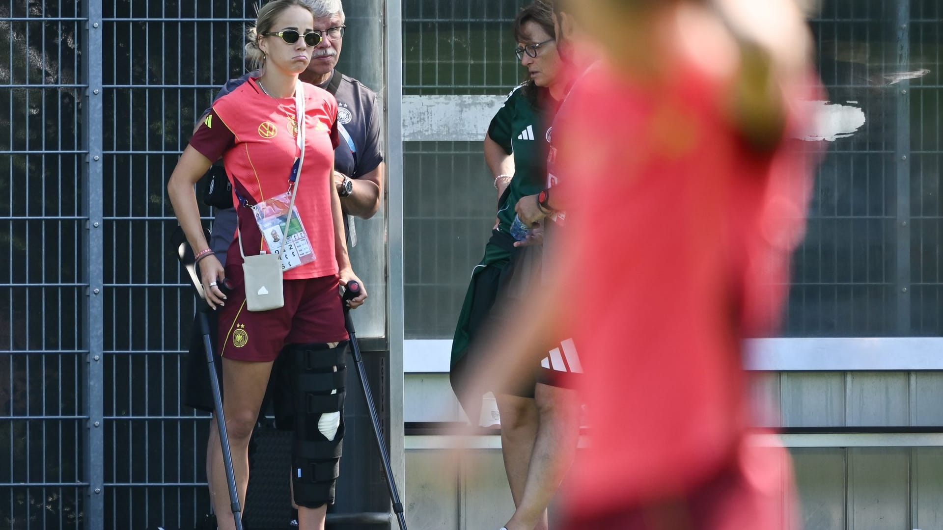 Frauenfußball-EM - Training Deutschland
