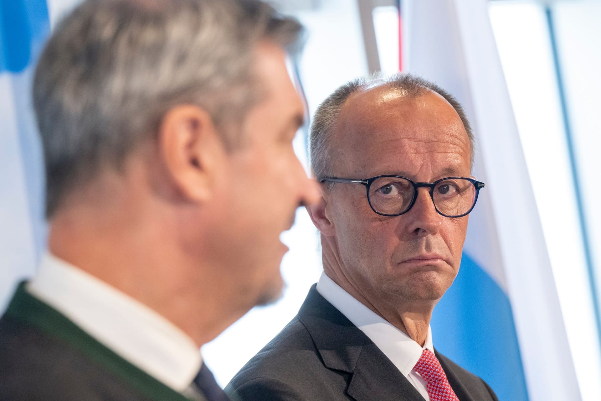 Bayerisches Kabinett tagt mit Bundeskanzler Merz