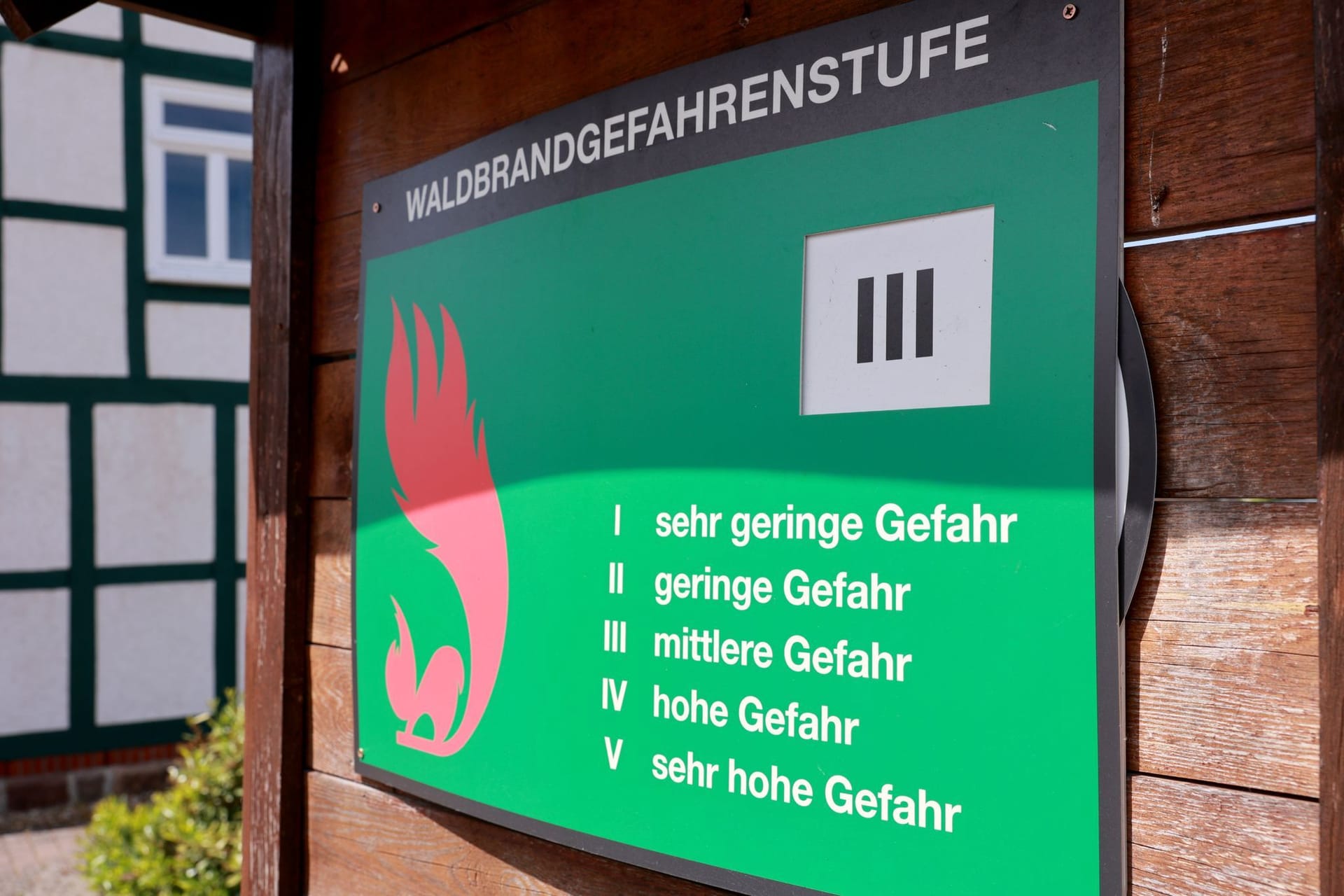 Waldbrandgefahr in Sachsen